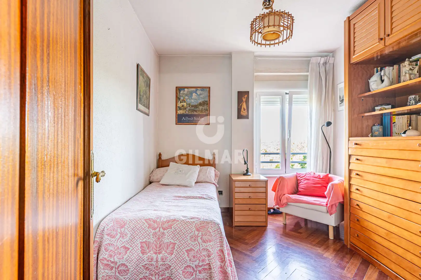 Bedroom of Flat for sale in Madrid  with Heating