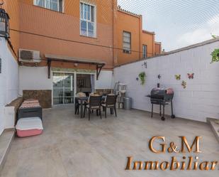 Terrace of Single-family semi-detached for sale in Benalmádena  with Air Conditioner, Heating and Parquet flooring