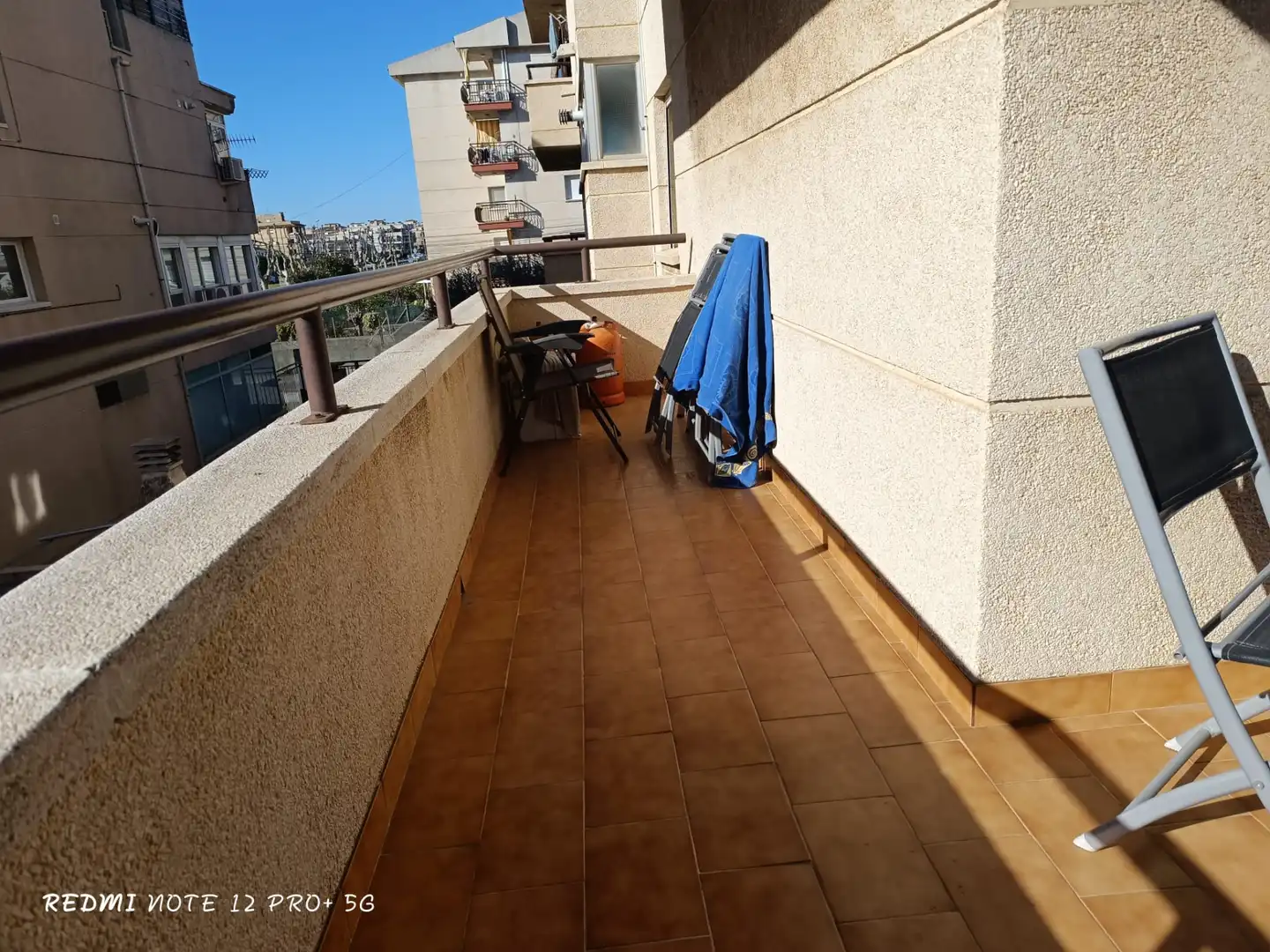 Terrasse von Wohnung zum Verkauf in Cunit mit Klimaanlage, Terrasse und Abstellraum