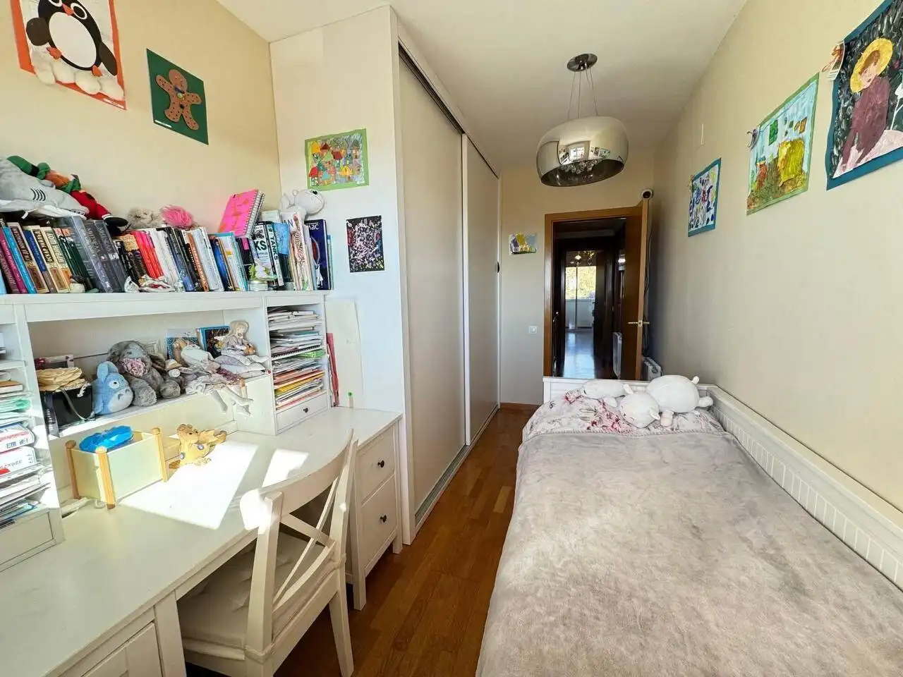 Schlafzimmer von Maisonette zum Verkauf in Sitges mit Klimaanlage, Privatgarten und Terrasse