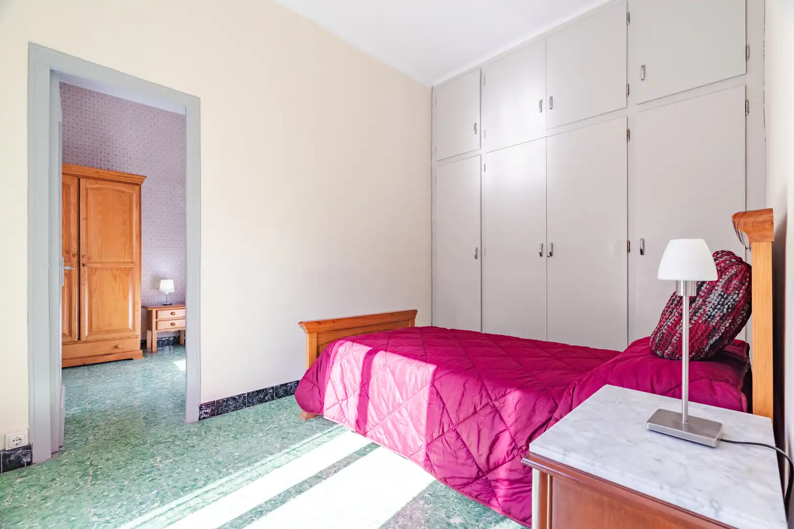 Schlafzimmer von Haus oder Chalet zum Verkauf in La Pobla de Mafumet mit Klimaanlage, Heizung und Privatgarten