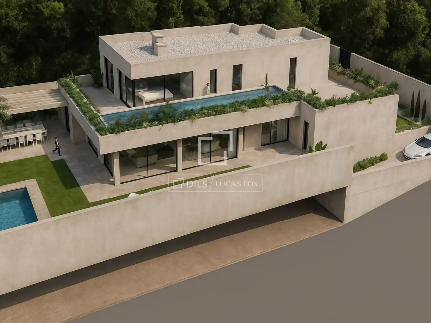 Haus oder Chalet zum Verkauf in Esplugues de Llobregat mit Klimaanlage, Heizung und Privatgarten