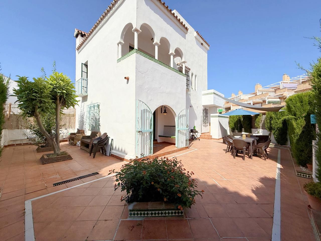 Garden of House or chalet for sale in Casares  with Air Conditioner, Heating and Terrace