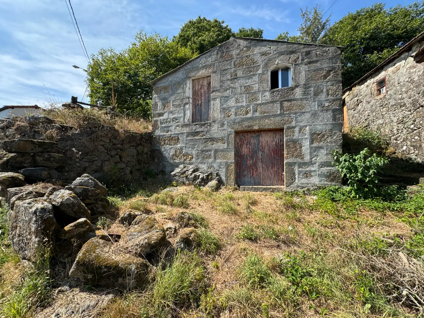 Vista exterior de Finca rústica en venta en Bande con Jardín privado