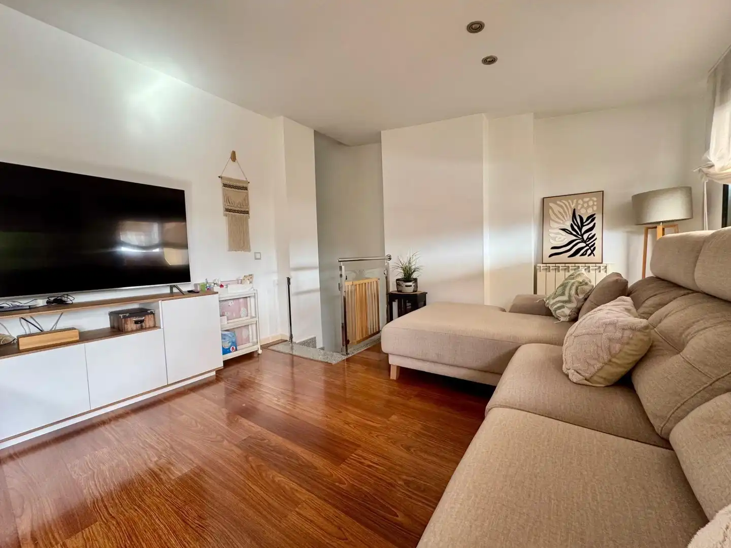 Sala de estar de Ático en venta en Murcia con Aire acondicionado, Terraza y Balcón