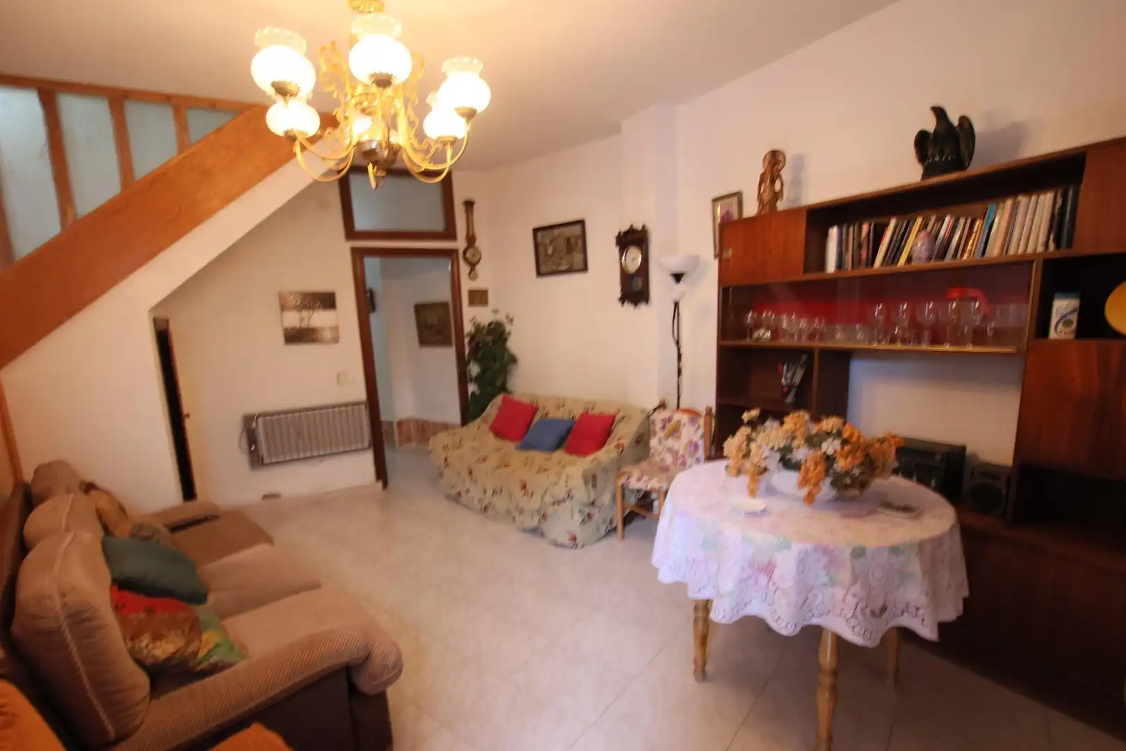 Living room of Houses for sale in La Garrovilla   with Terrace