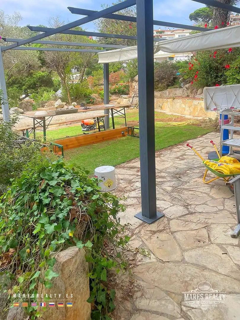 Jardín de Casa o chalet en venta en Lloret de Mar con Calefacción, Jardín privado y Piscina