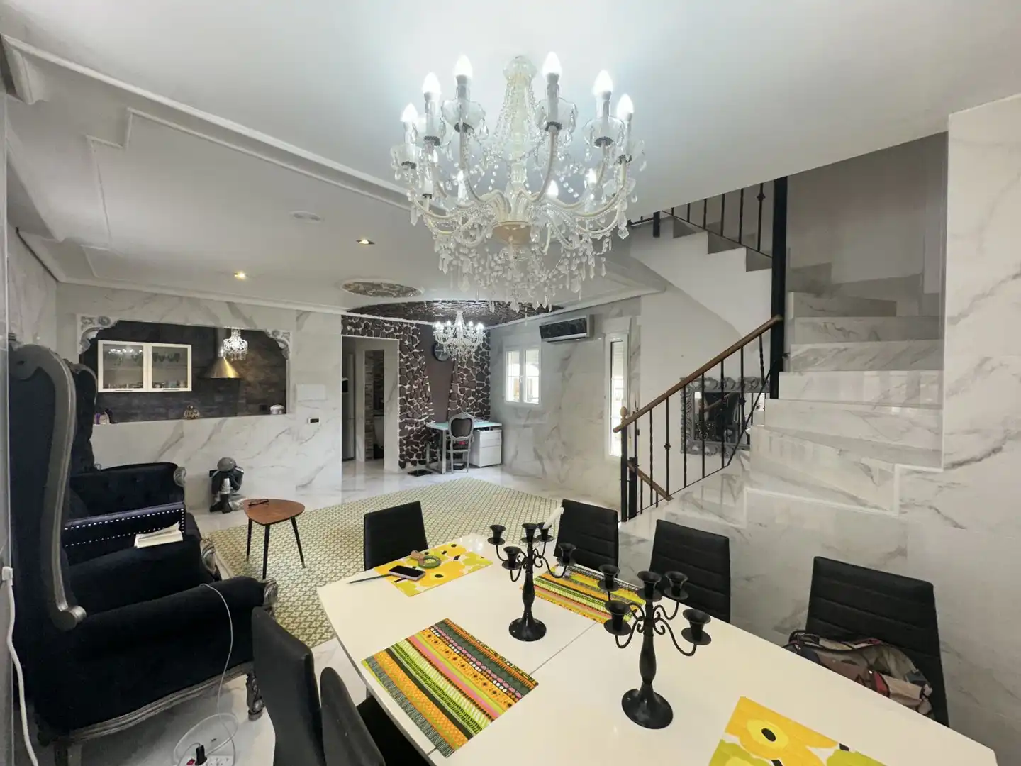Dining room of Detached homes for sale in La Vall d'Uixó  with Air Conditioner, Heating and Storage room