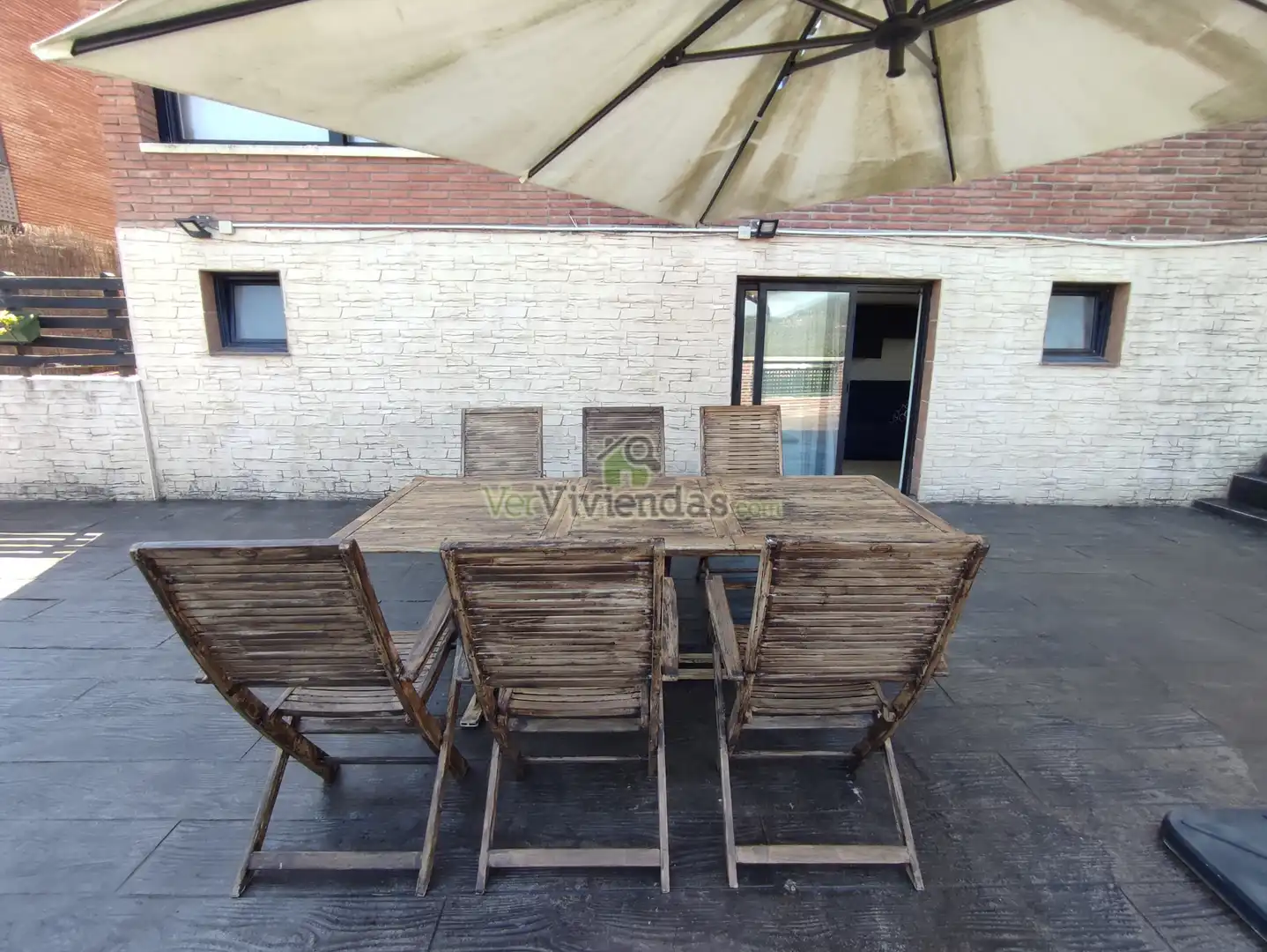 Terrassa de Casa o xalet en venda en Cervelló amb Aire condicionat, Calefacció i Jardí privat