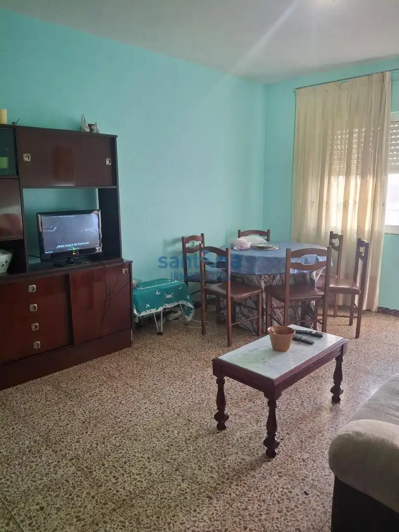 Living room of Apartments for sale in Villamañán  with Terrace and Furnished