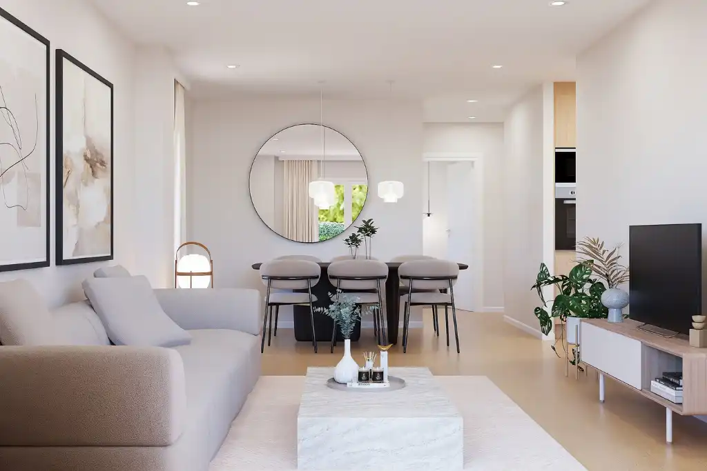 Neubau-Erdgeschosswohnung mit Pool zum Verkauf in Carrer Neus Català 11, imagen 3
