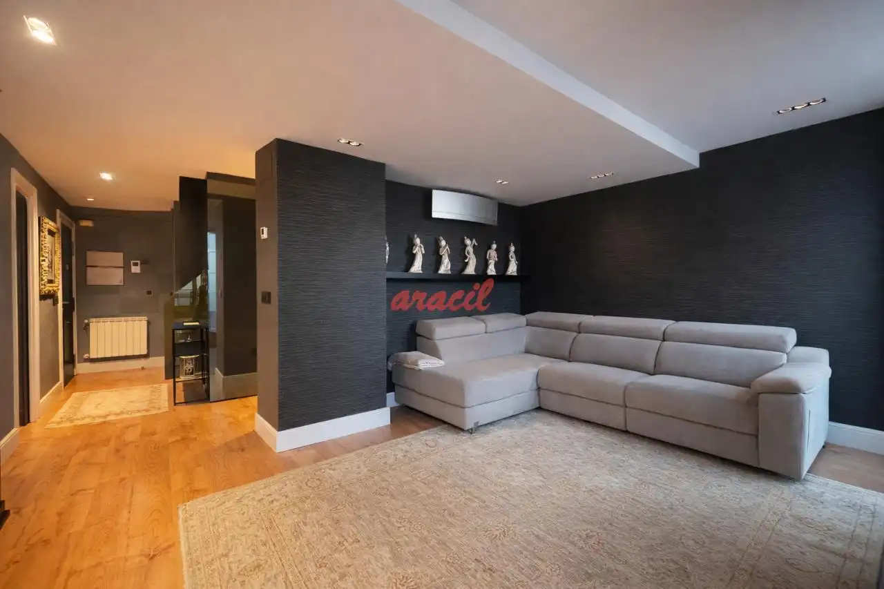 Sala de estar de Dúplex en venta en Ourense Capital  con Aire acondicionado, Calefacción y Terraza