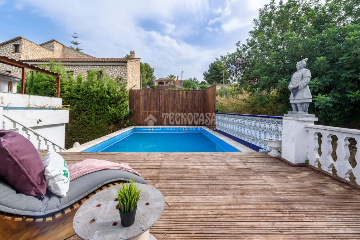 Swimming pool of House or chalet for sale in El Catllar   with Air Conditioner, Heating and Terrace