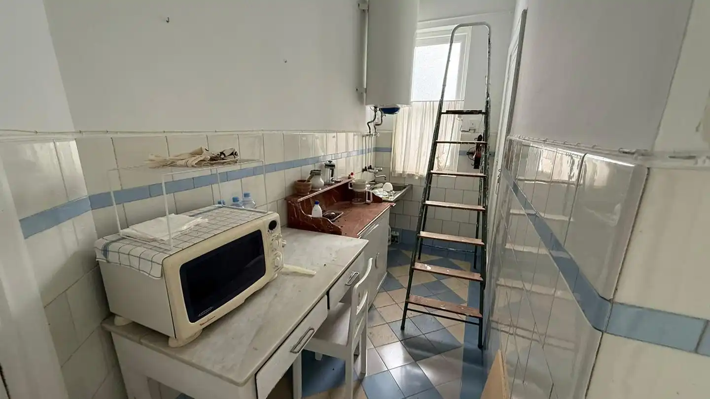 Cuina de Pis en venda en Bilbao  amb Calefacció, Parquet i Terrassa