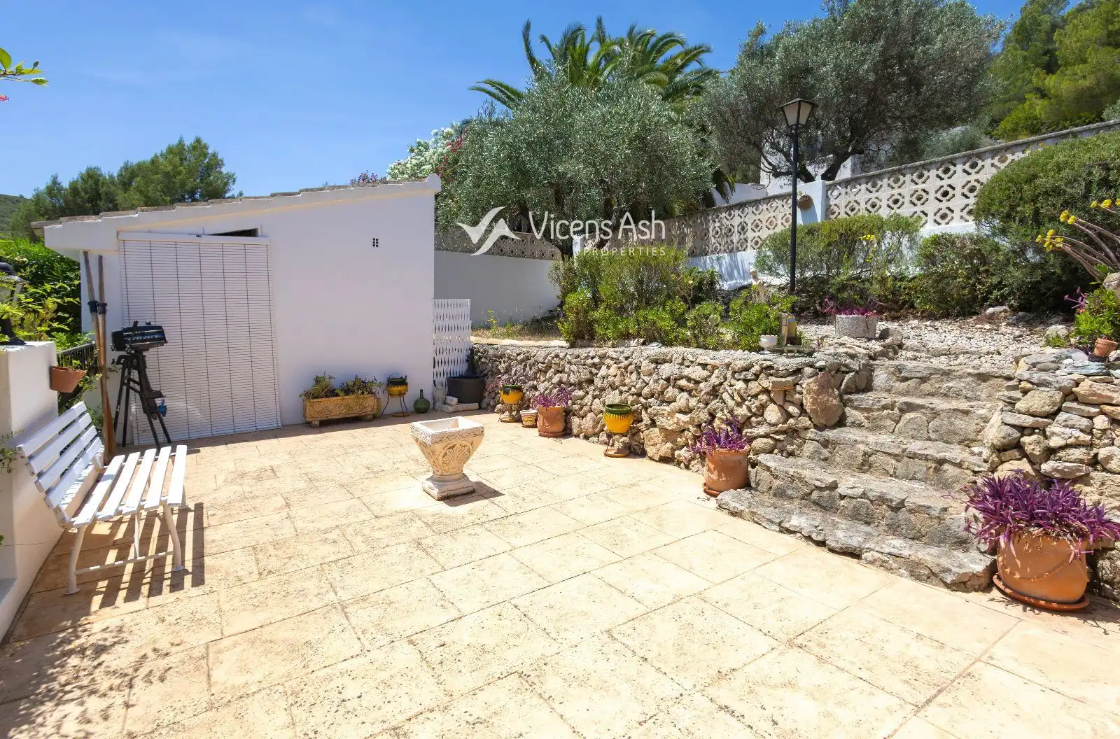Terrace of Houses for sale in Gata de Gorgos  with Air Conditioner, Heating and Storage room