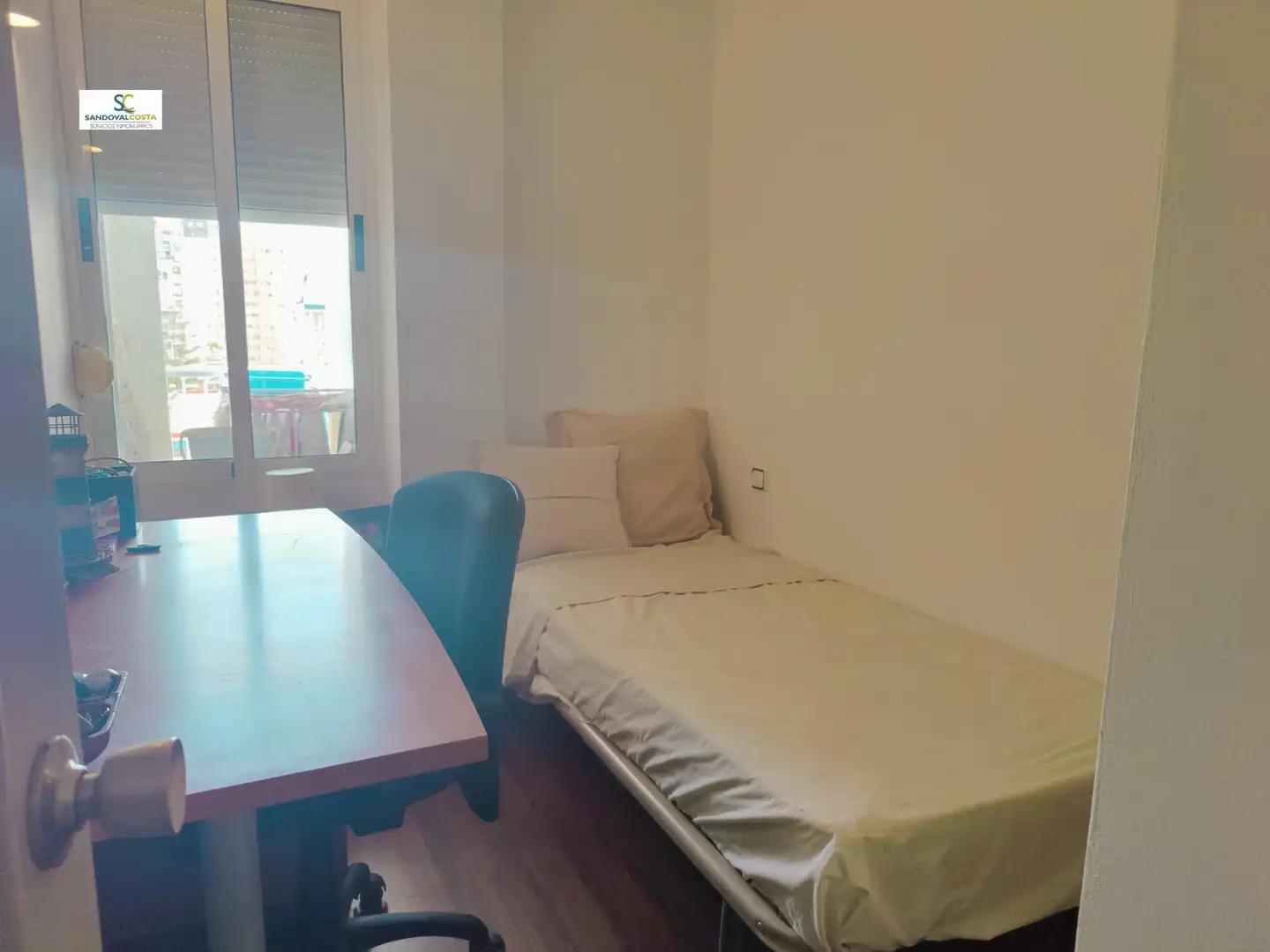 Schlafzimmer von Wohnung zur Miete in Alicante / Alacant mit Klimaanlage und Möbliert