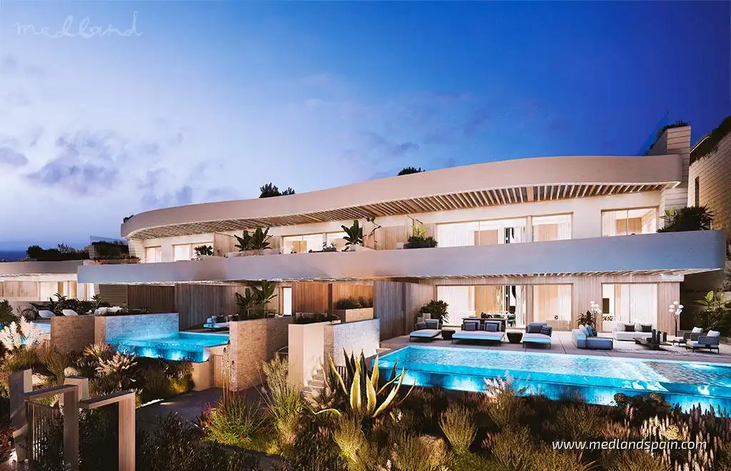 Vista exterior de Apartamento en venta en Marbella con Jardín privado, Terraza y Trastero