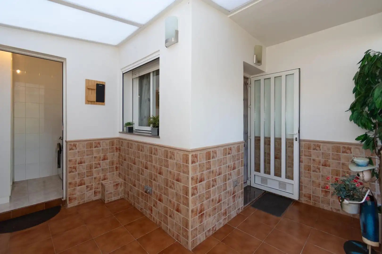 Terraza de Casa o chalet en venta en Fuente Álamo de Murcia con Aire acondicionado, Calefacción y Parquet