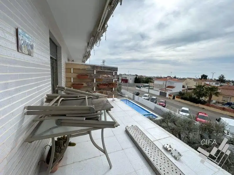 Terrace of Flat for sale in Vinaròs  with Air Conditioner, Terrace and Furnished