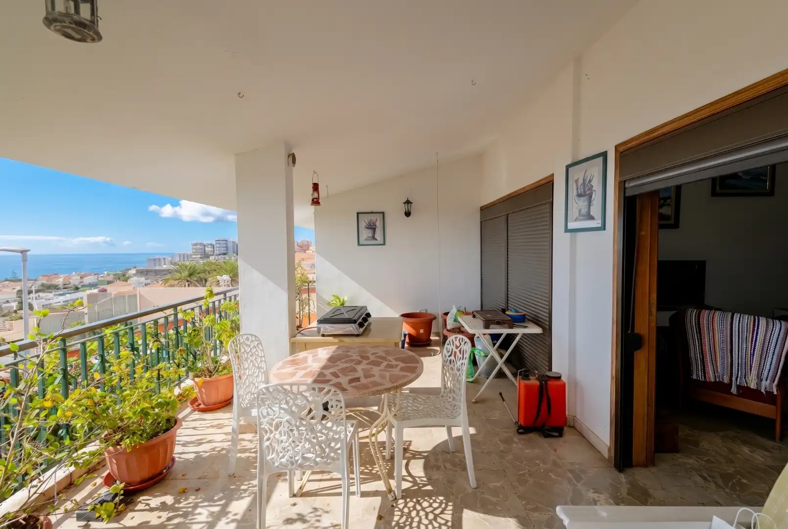 Terraza de Casa adosada en venta en Santa Cruz de Tenerife con Terraza, Trastero y Piscina