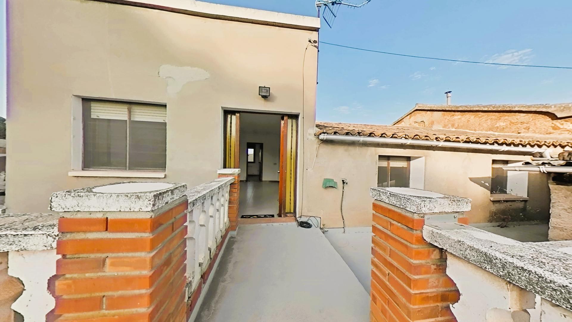 Exterior view of Country house for sale in Jorba  with Heating, Terrace and Balcony