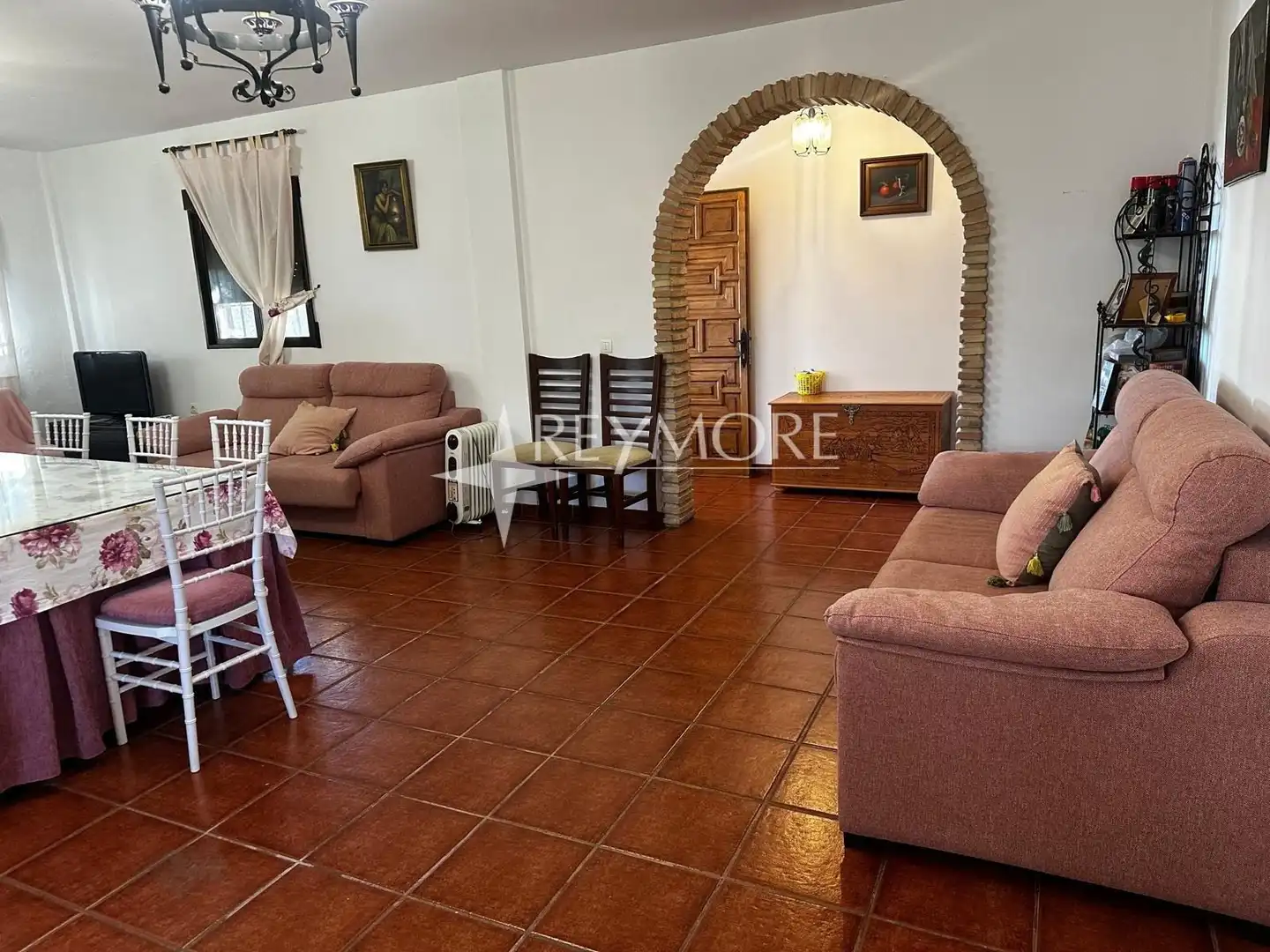 Living room of Houses for sale in Obejo  with Private garden, Terrace and Storage room