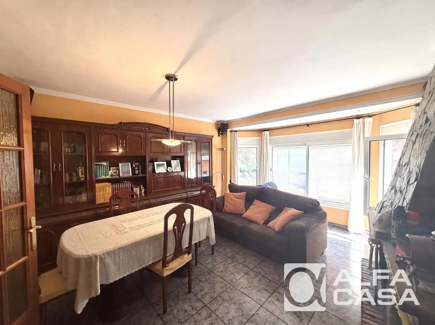 Sala de estar de Piso en venta en Lloret de Mar con Aire acondicionado, Calefacción y Amueblado