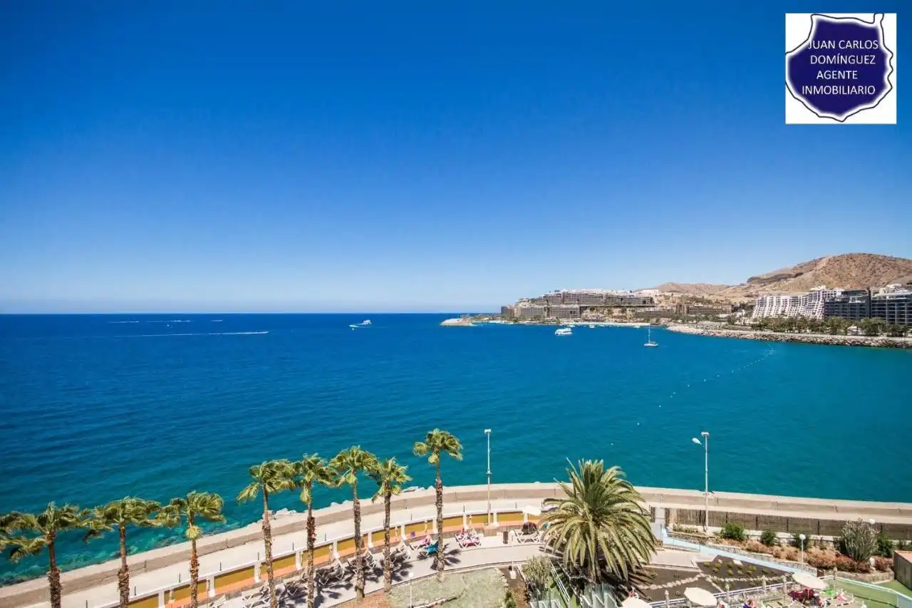 Vista exterior de Apartamento de alquiler en Mogán con Aire acondicionado, Terraza y Amueblado