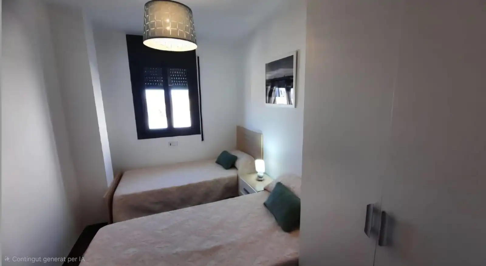 Habitación de Apartamento de alquiler en Sant Jaume d'Enveja con Aire acondicionado, Amueblado y Piscina comunitaria