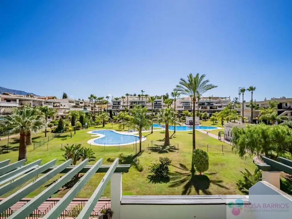 Garden of Flat for sale in Marbella  with Terrace and Community pool