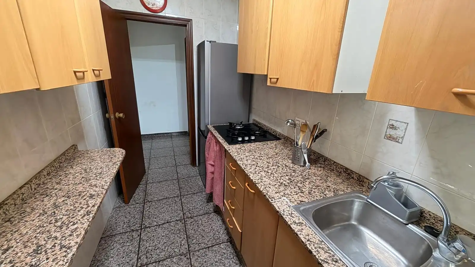 Kitchen of Flat for rent in Almansa, Albacete