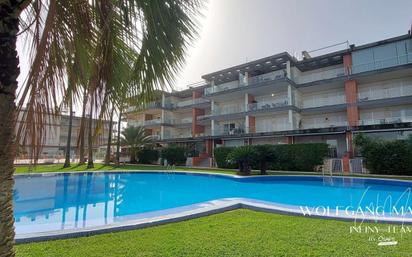 Swimming pool of Apartment for sale in Oliva  with Air Conditioner, Heating and Terrace