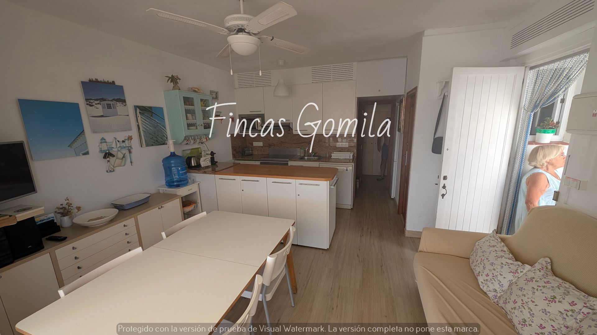 Kitchen of Apartment for sale in Es Mercadal  with Air Conditioner, Terrace and Furnished