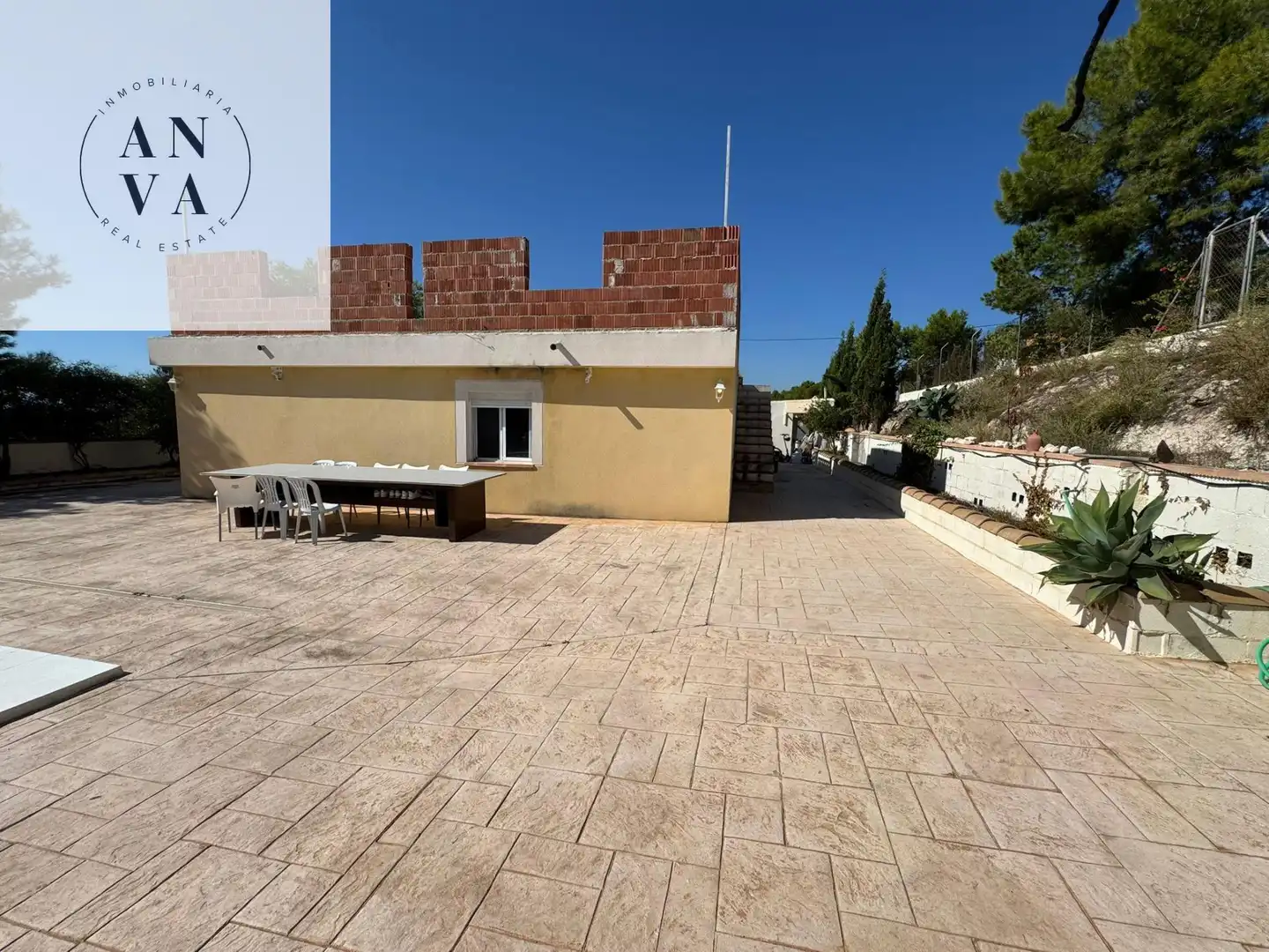 Terraza de Casa o chalet en venta en Busot con Aire acondicionado, Jardín privado y Terraza