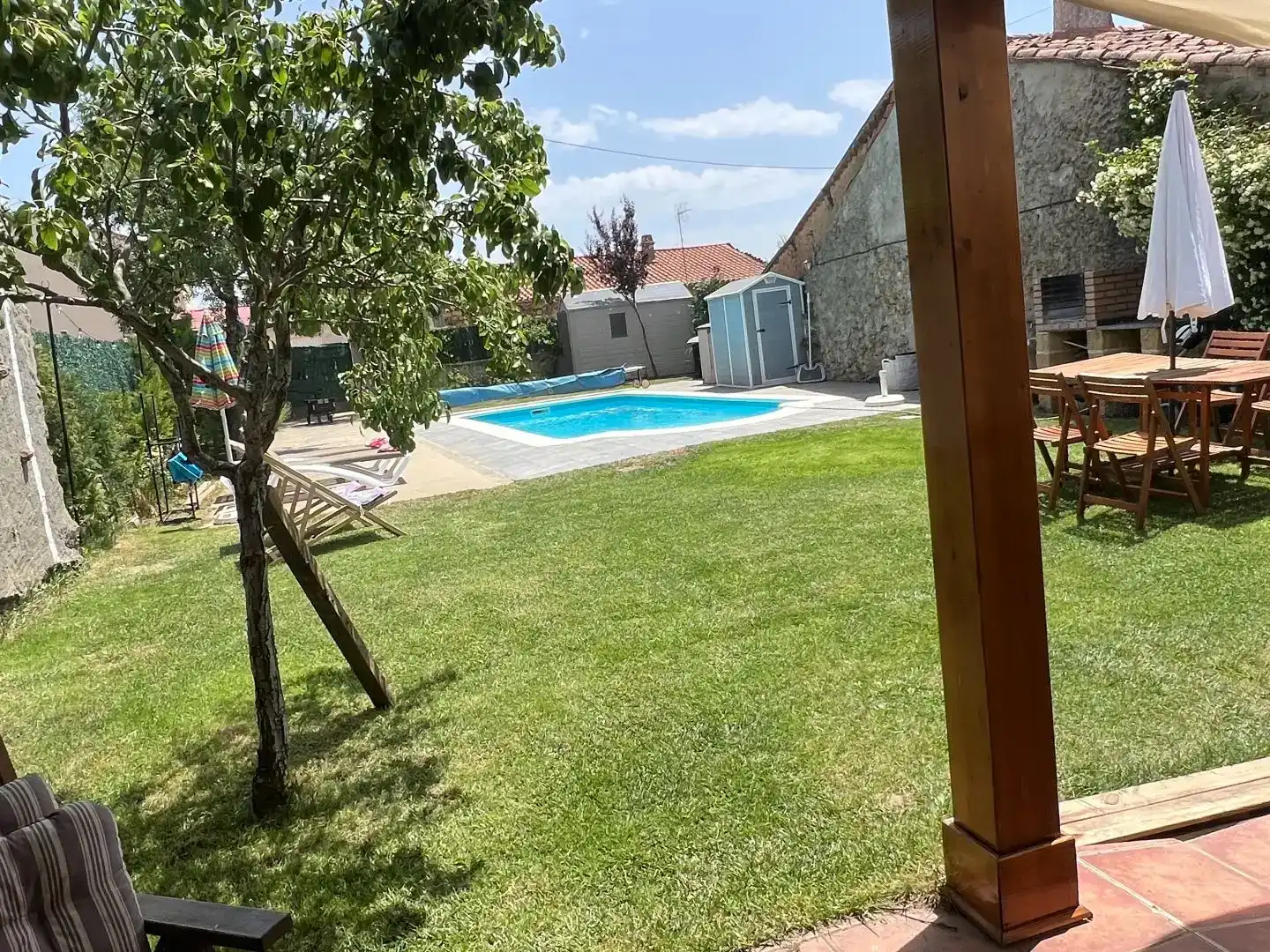 Piscina de Casa o xalet en venda en Frades de la Sierra amb Piscina