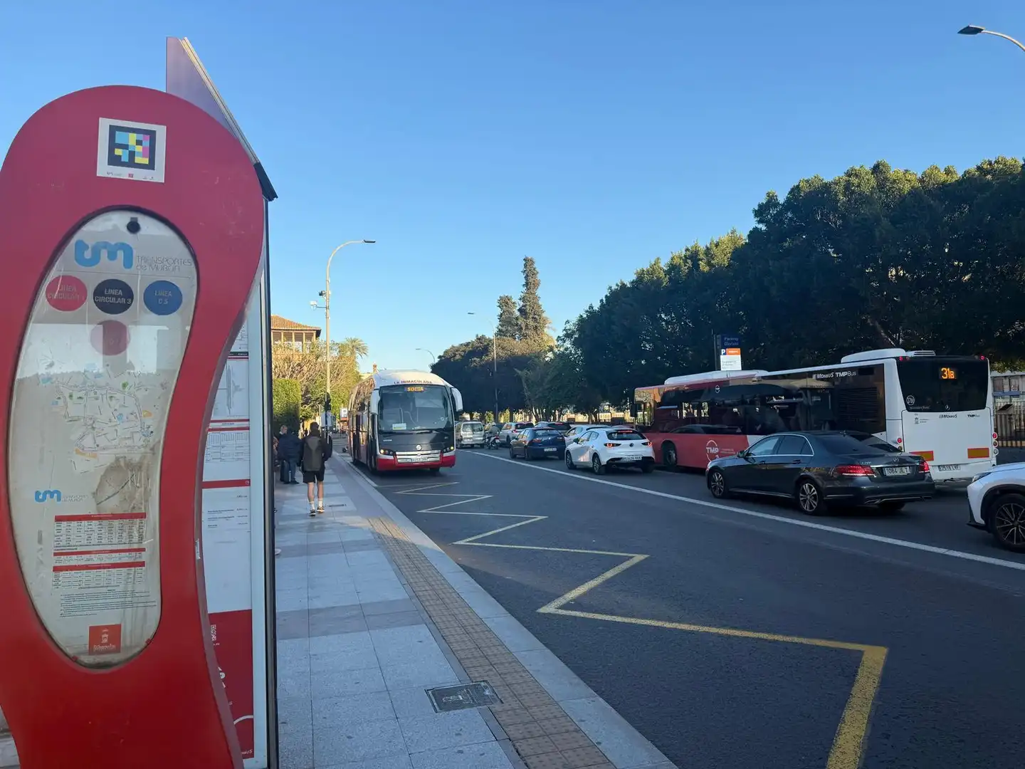 Vista exterior de Piso en venta en Murcia con Aire acondicionado, Calefacción y Terraza