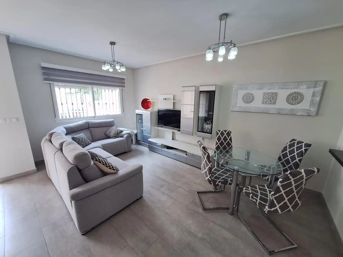 Living room of Houses for rent in Orihuela  with Private garden, Terrace and Balcony