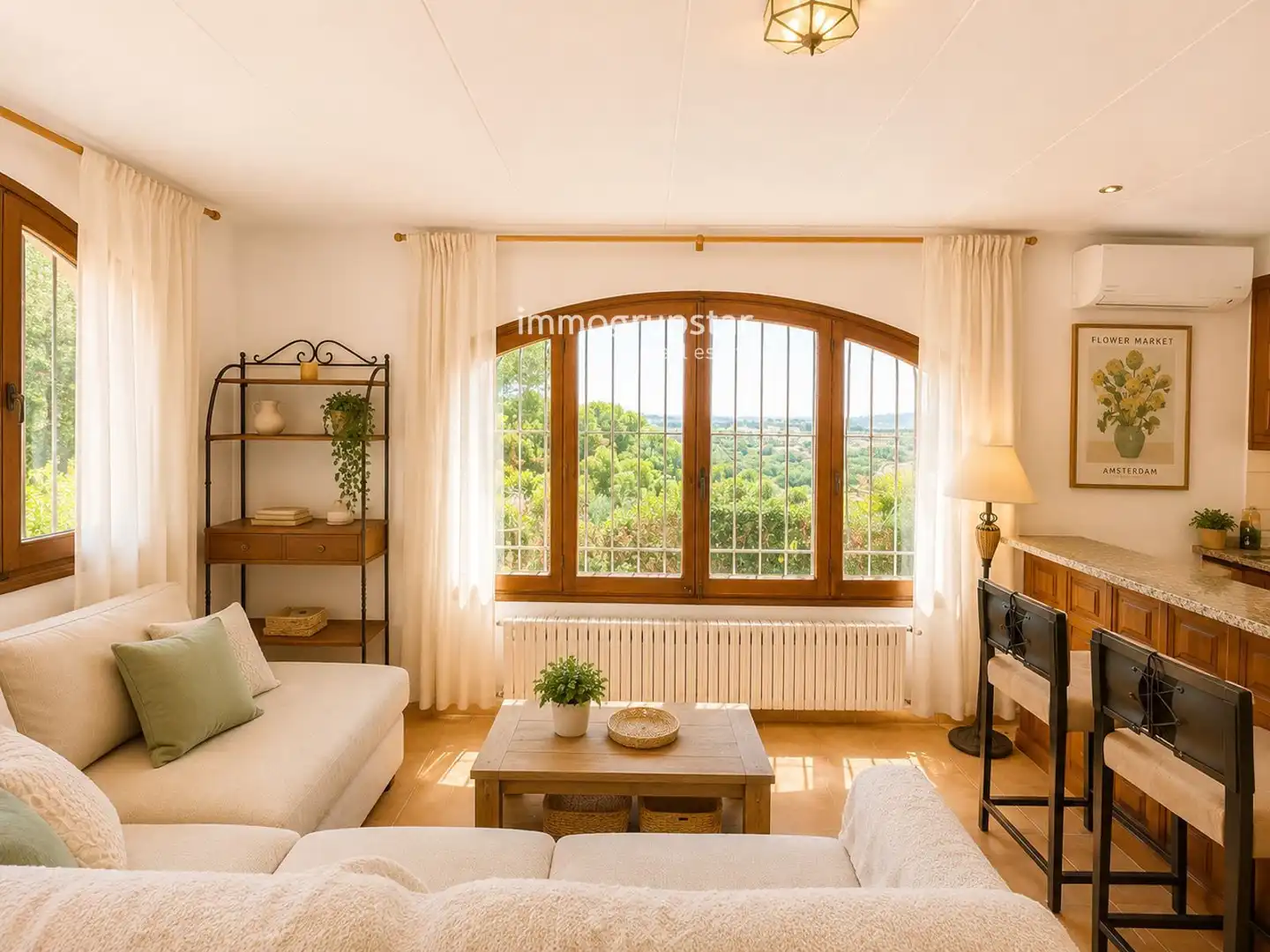Sala d'estar de Casa o xalet en venda en Calonge i Sant Antoni amb Aire condicionat, Calefacció i Traster