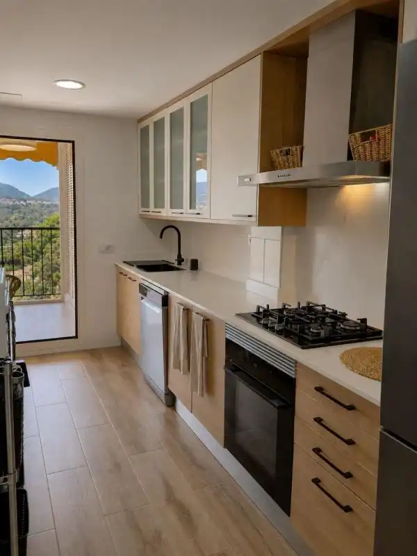 Kitchen of Flat for sale in Dénia  with Air Conditioner and Heating