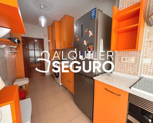 Kitchen of Flat to rent in  Madrid Capital  with Air Conditioner, Terrace and Furnished