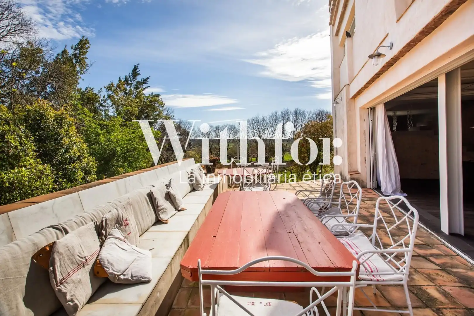 Terraza de Casa o chalet en venta en La Pera con Calefacción, Jardín privado y Terraza