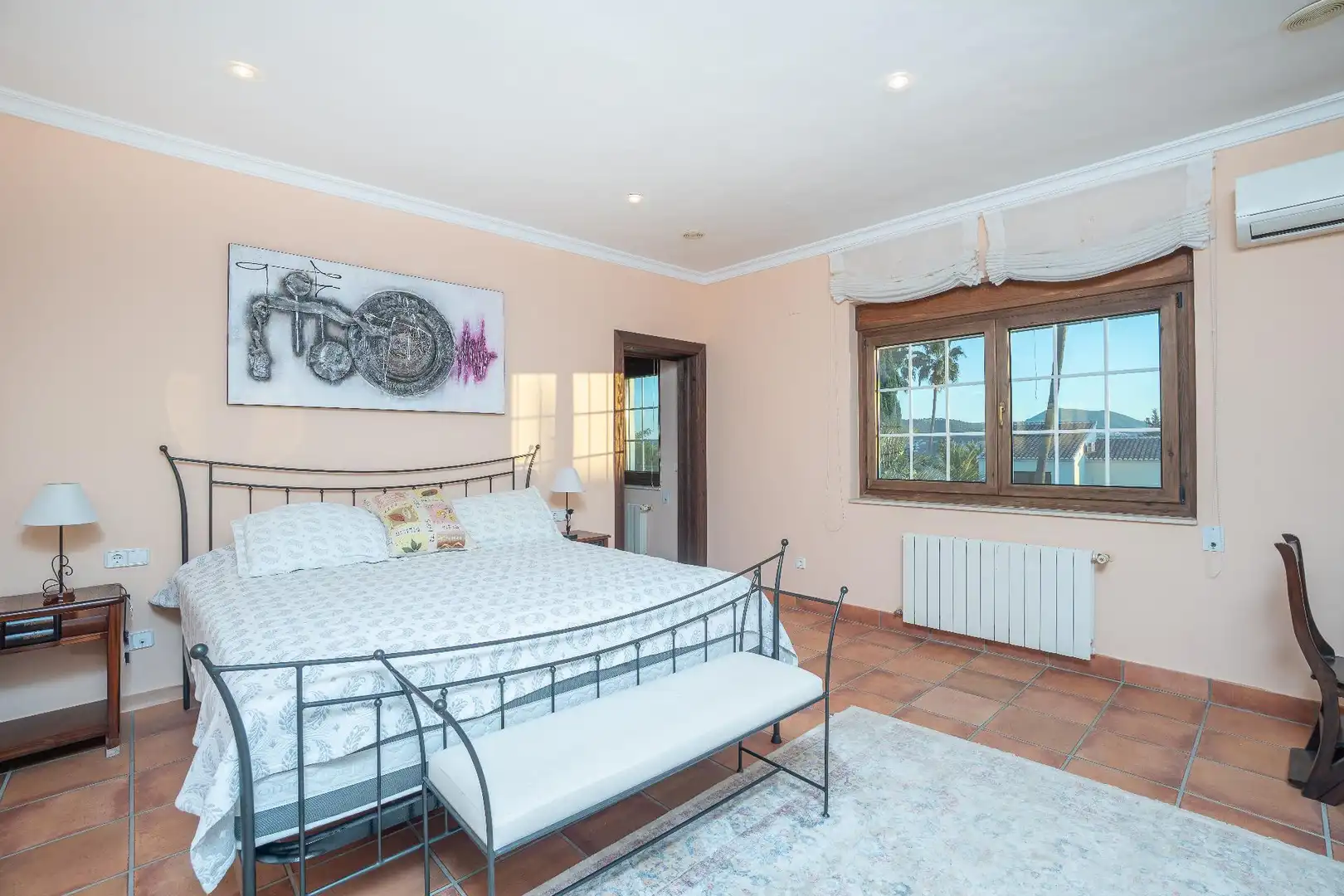 Bedroom of Houses for sale in Jávea / Xàbia  with Air Conditioner, Heating and Private garden