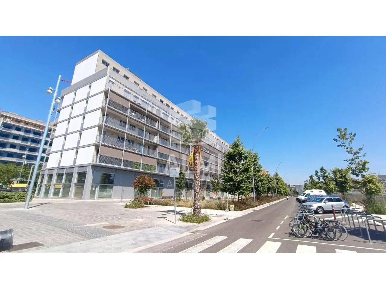 Vista exterior de Piso de alquiler en Barcelona con Aire acondicionado, Calefacción y Parquet