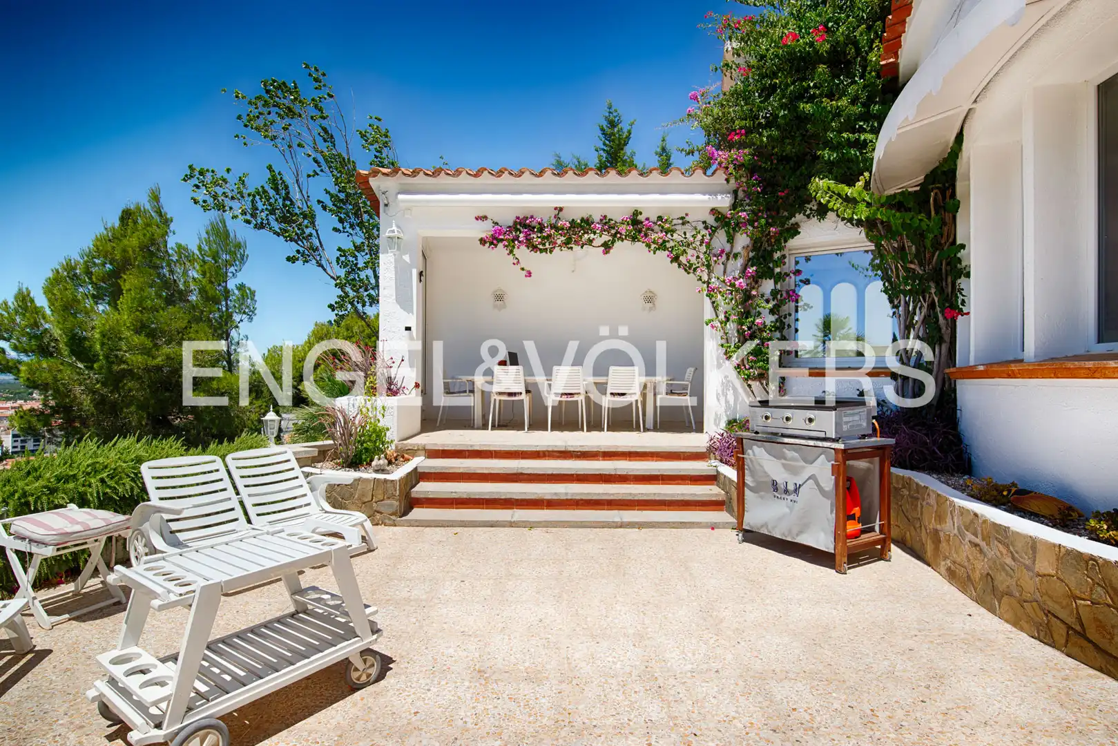 Terrassa de Casa o xalet en venda en Roses amb Jardí privat, Terrassa i Piscina