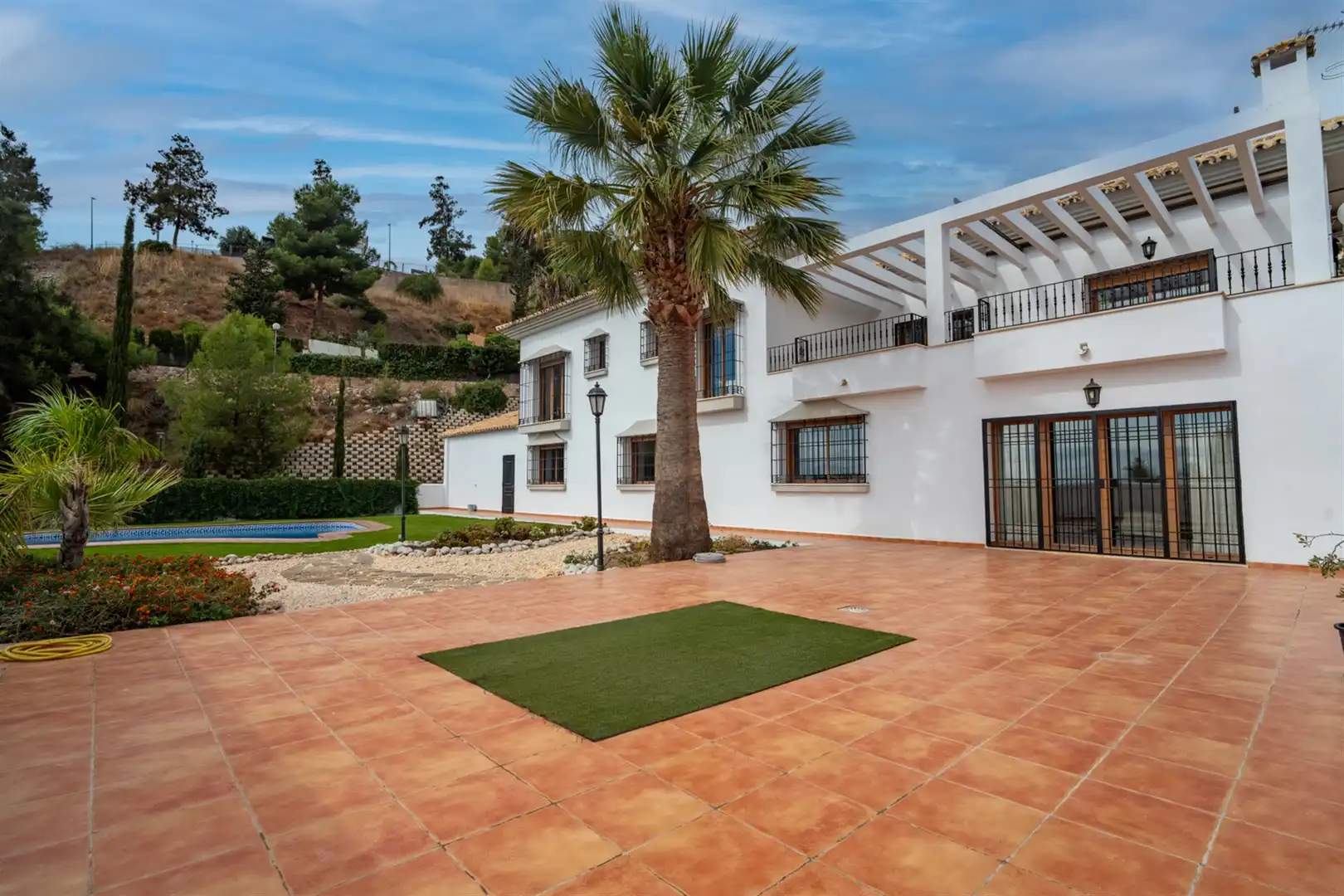 Jardí de Casa o xalet en venda en Málaga amb Terrassa