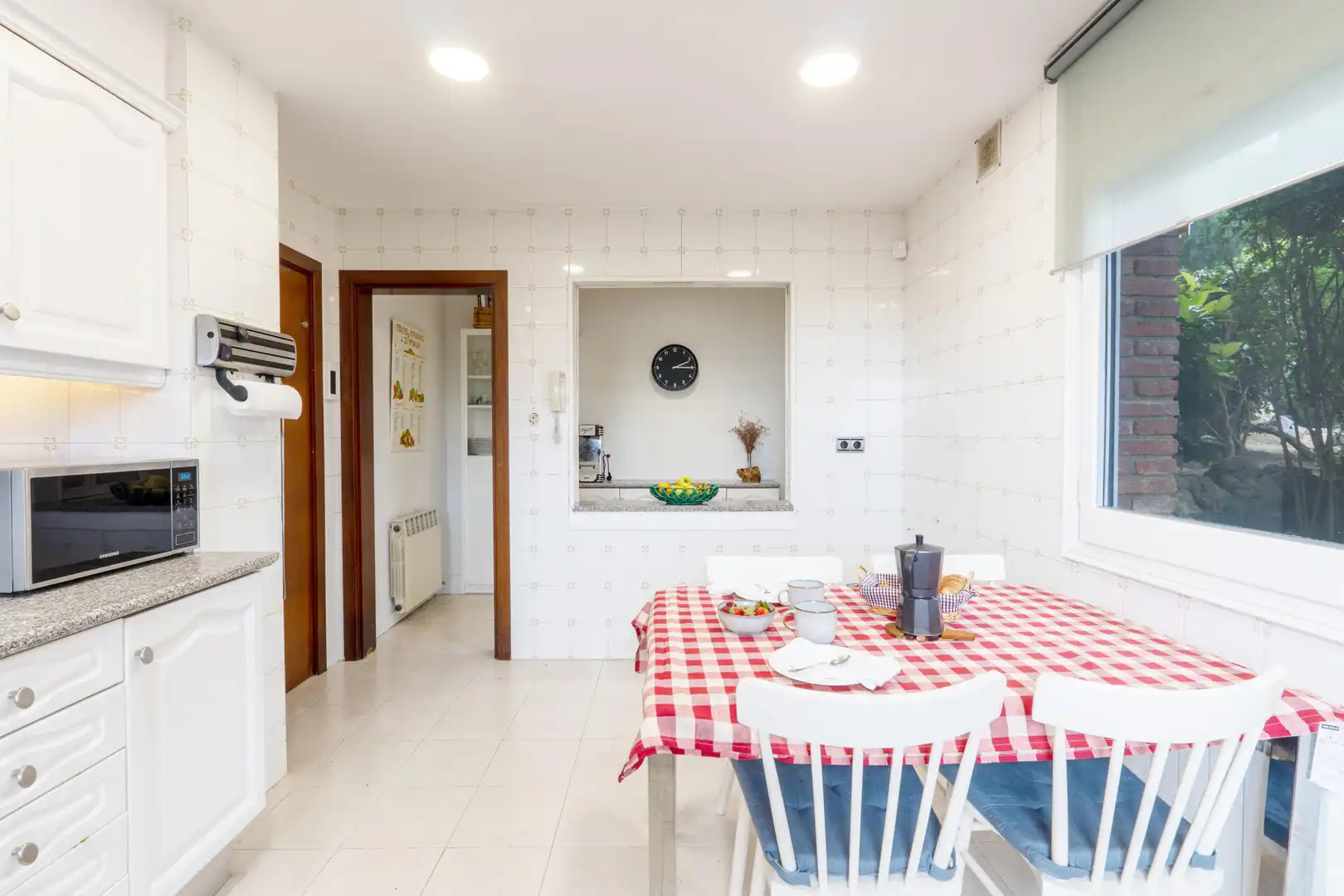Küche von Haus oder Chalet zur Miete in Sant Vicenç de Montalt mit Heizung und Terrasse