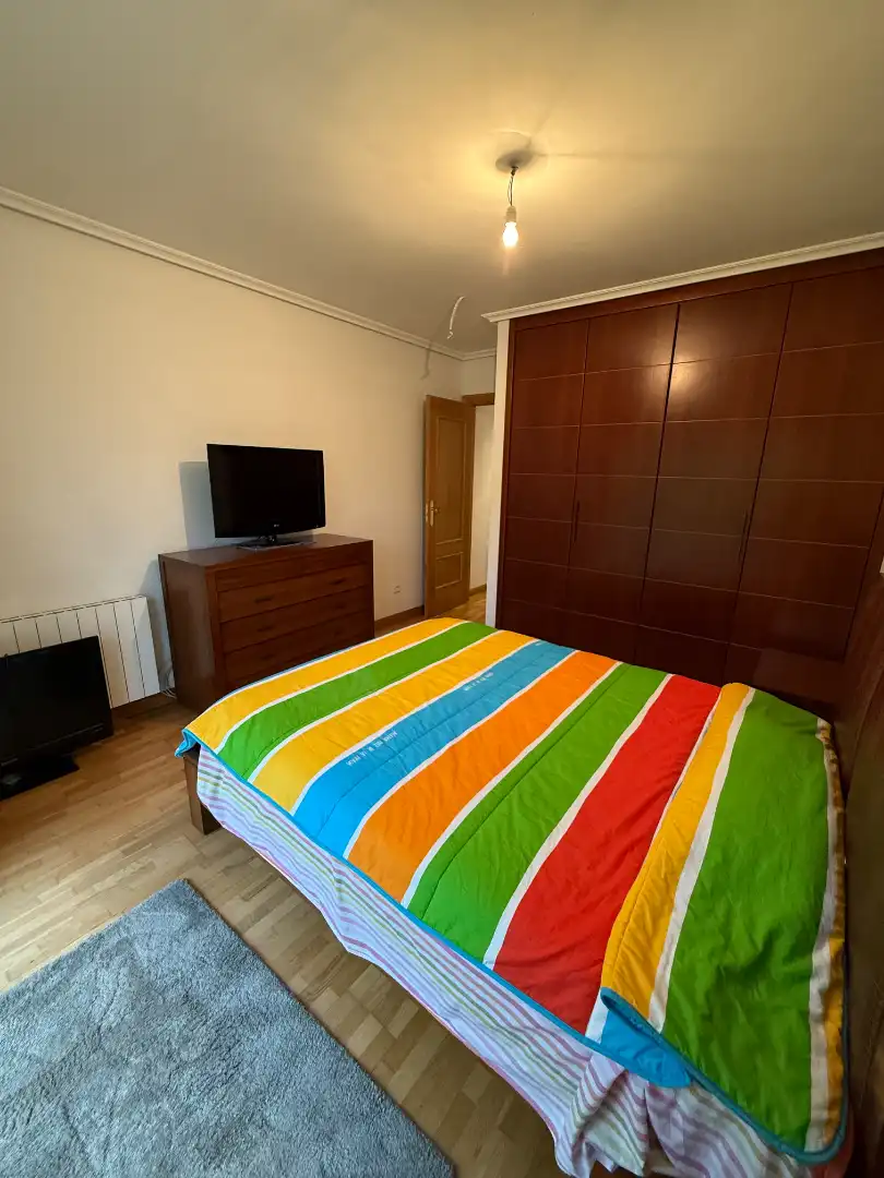 Schlafzimmer von Wohnung zum Verkauf in Hazas de Cesto mit Klimaanlage, Heizung und Terrasse