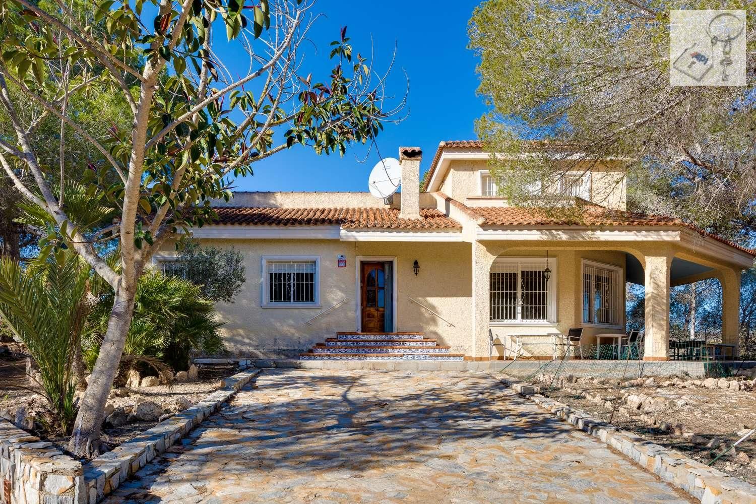 Exterior view of Country house for sale in Orihuela  with Terrace, Storage room and Swimming Pool