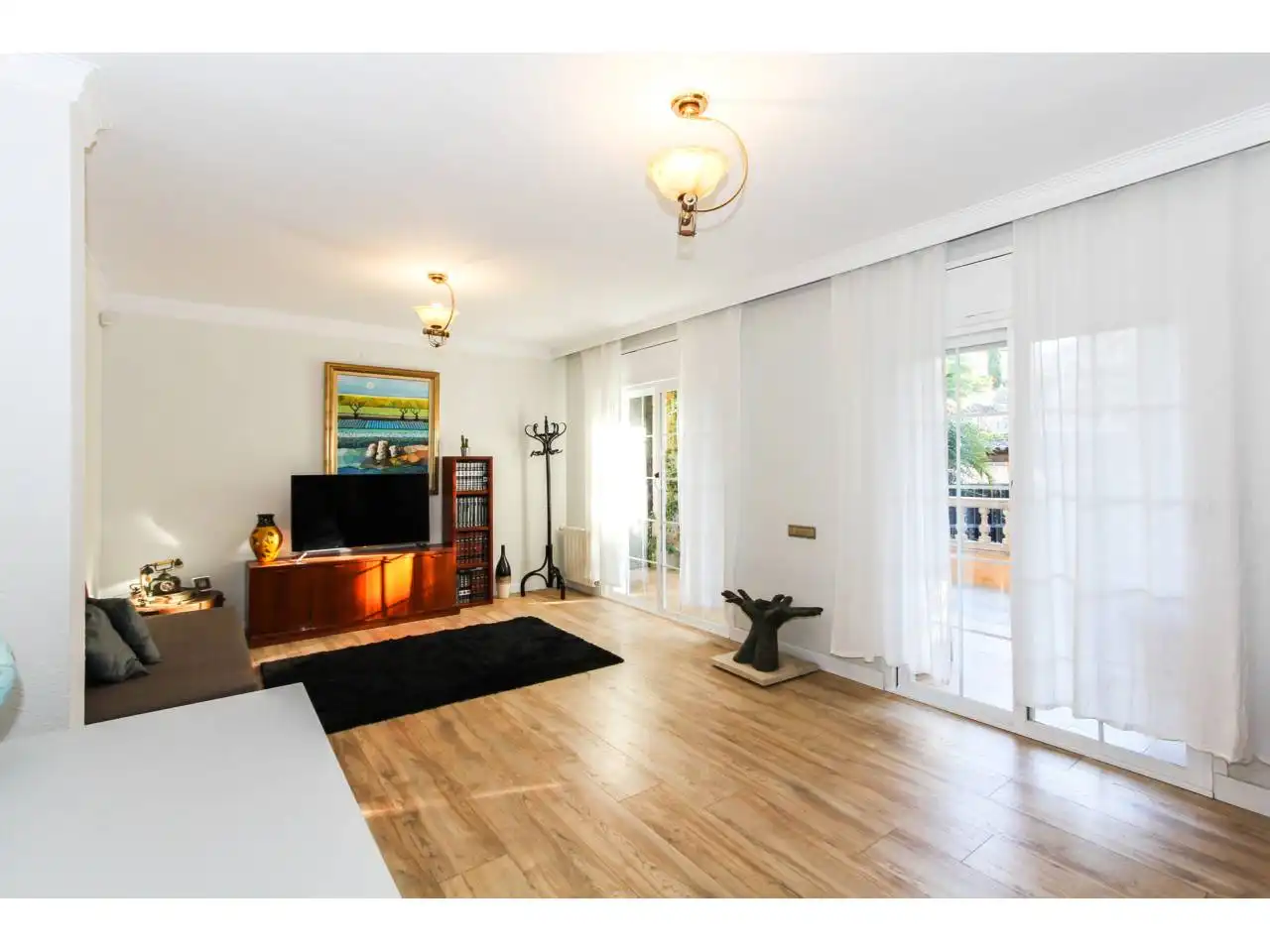 Sala de estar de Casa o chalet en venta en Lloret de Mar con Aire acondicionado, Calefacción y Jardín privado