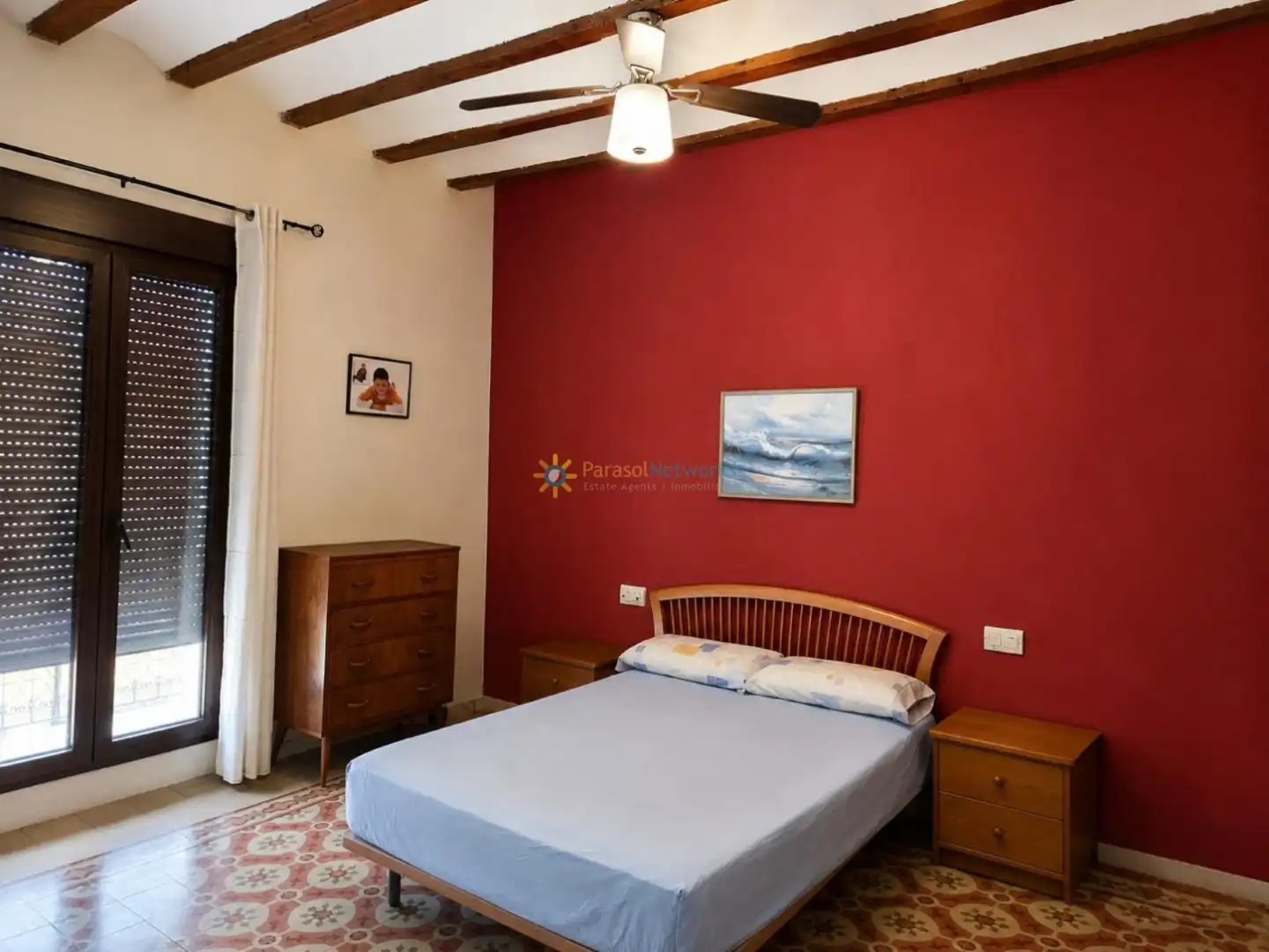 Habitación de Casa adosada en venta en Alcàntera de Xúquer con Jardín privado, Terraza y Trastero